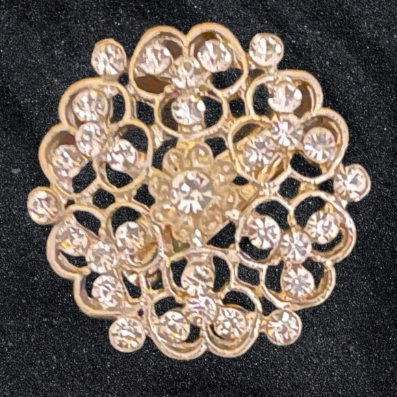 Brooch VINTAGE Marcasite; Excellent Condition; No Missing Stones Vintage - Picture 3 of 16